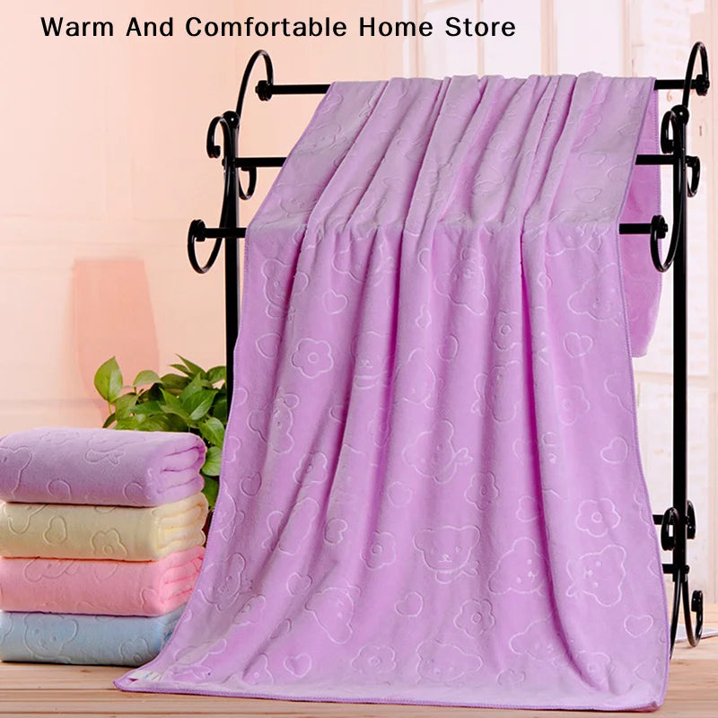 【SE】Microfiber Bath Towel Water Absorbent Quick-Drying Super Large Bath Towel Soft Towel Luxury Towel Unisex Home Use
