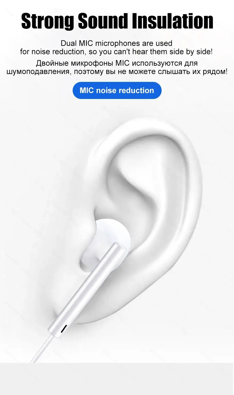 Original In-Ear Wired Earphones For iPad iPhone 17 12 13 14 15 16 Pro Max TypeC Headphones Laptops Tablet 3.5mm Earbuds