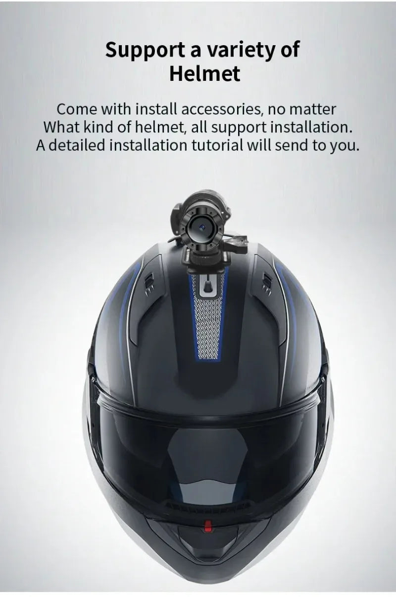 4K Ultra HD Camera Outdoor Hunting Camera Anti Shake Sport DV WiFi Motorcycle Bike Helmet Camera Action Cam Waterproof Bodycam