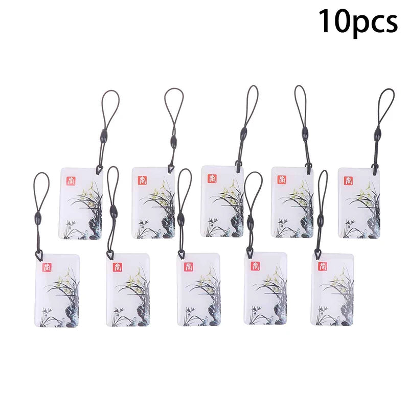 10Pcs 13.56Mhz IC Card Electronic Smart Door Lock Card Digital Smart Fingerprint Locks Unlock Small RFID Card
