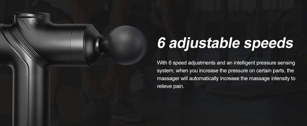 LEERCON Mini Muscle Massage Gun Deep Tissue, Silent Brushless Motor and Portable Massage Gun with 4 Interchangeable Heads for Deep Muscle Relief and Relaxation, Dropshipping Relax Gift for Women Men