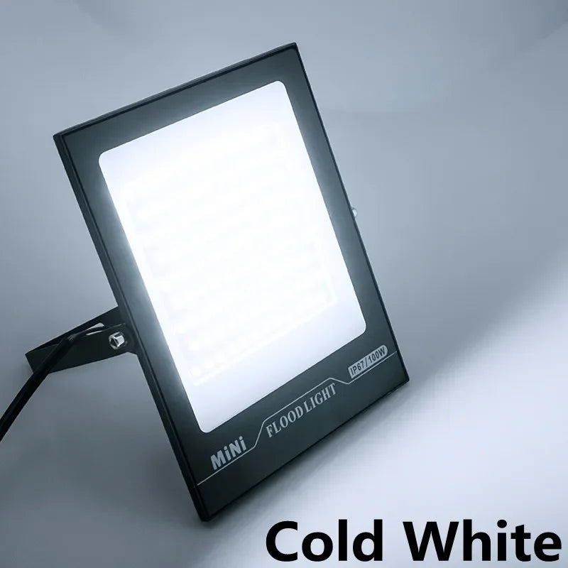 LED Flood Light 220V 10W 20W 30W 50W 100W 150W 200W IP67 Waterproof Outdoor FloodLights for Garage Street Garden Yard Lighting