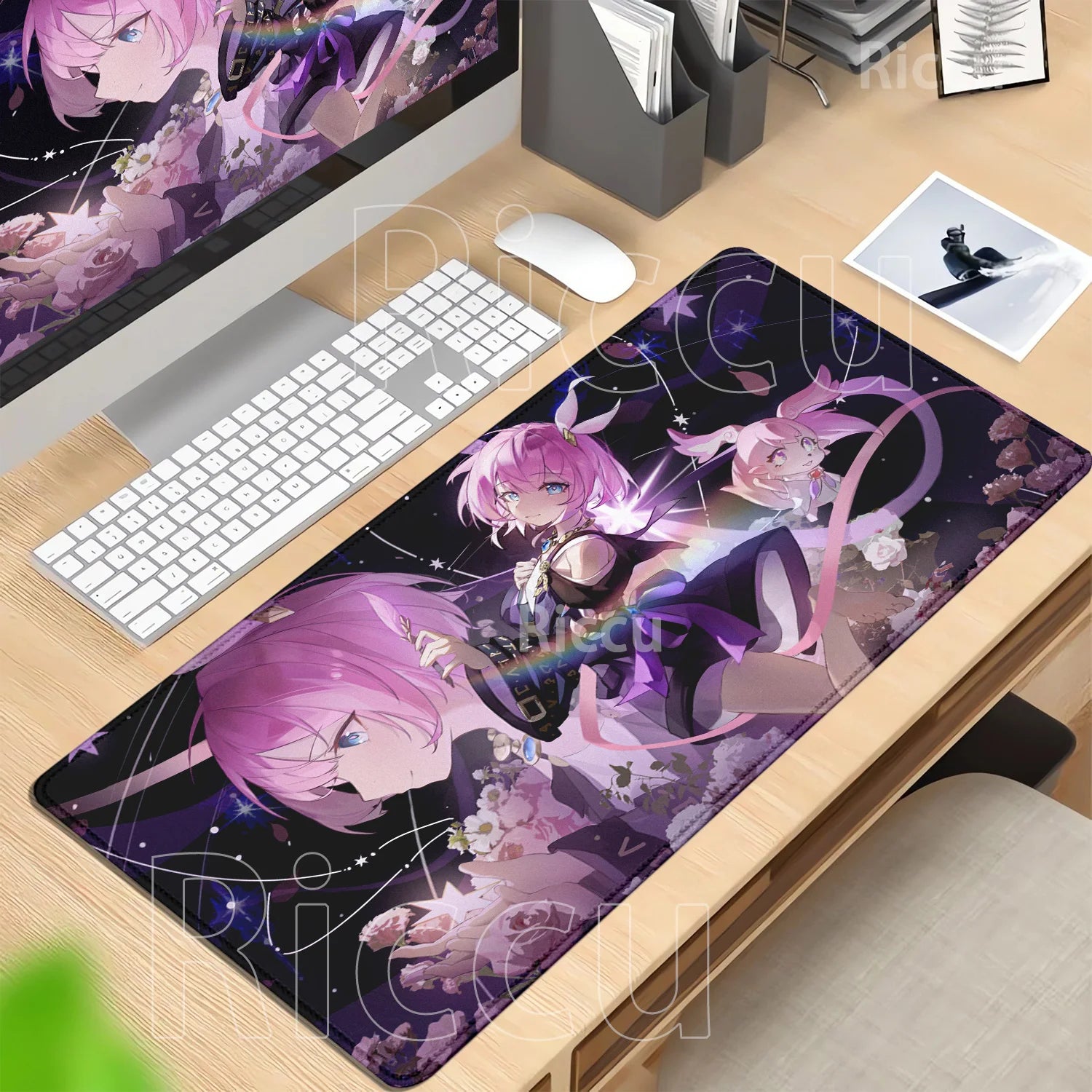 Mouse Pad Honkai Star Rail Cyrene HD printing Pretty Gaming Lock Edge Large Rubber Anime kawaii Mousepad Laptop offices Desk Mat