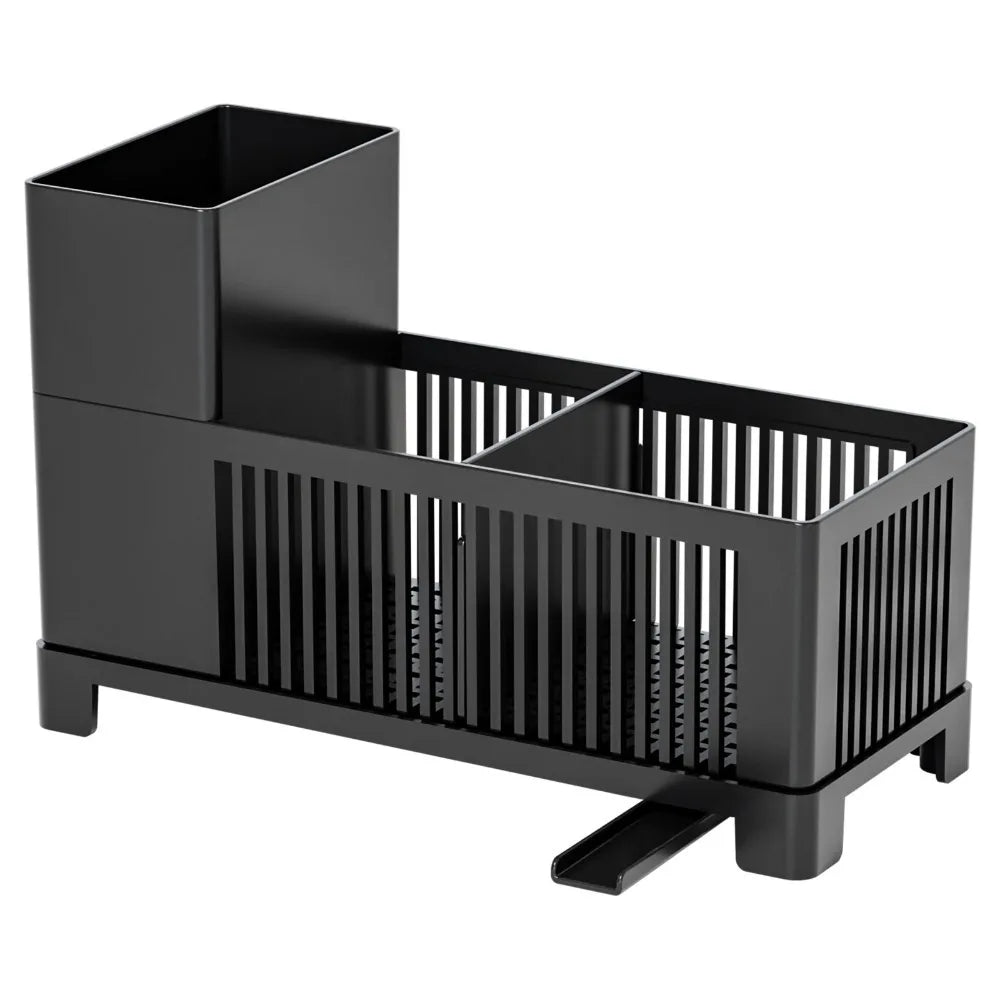 Well-ventilated Kitchen Sink Organizer Plastic Space-saving Sink Sponge Storage Basket Sponge Holder Kitchen Drain Rack