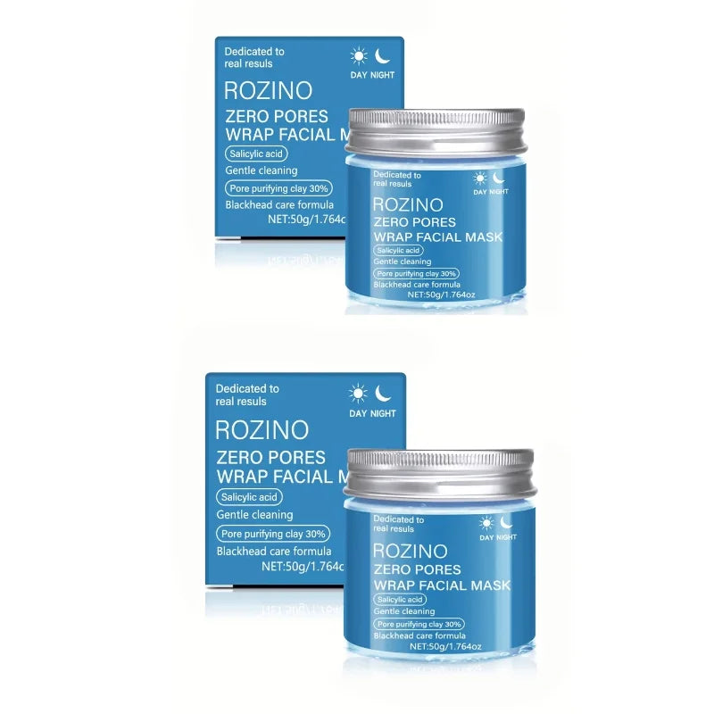 1Pcs/2Pcs/3Pcs Salicylic Acid Day and Night Mask, Peel-Off Mask, Rich in Salicylic Acid, Penetrates the Skin in 5 Seconds, Effectively Cleanses, Nourishes, and Refines the Skin, Makes the Face Moisturized, Smooth, Firm, and E