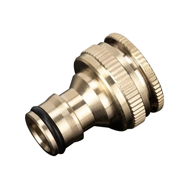 3/4 inch 1/2 inch Threaded Garden Water Pipe Fittings, Watering Equipment, High-Pressure Cleaning Machine, Hose Fittings, Brass