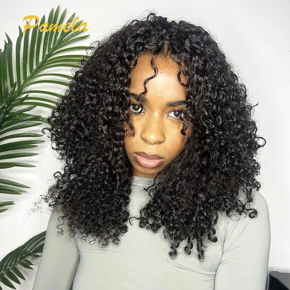 Burmese Curly Crochet Human Hair Knotless Pre-Separated Crochet Feather Hair Extensions Burmese Curly 100%Human Hair Virgin Hair