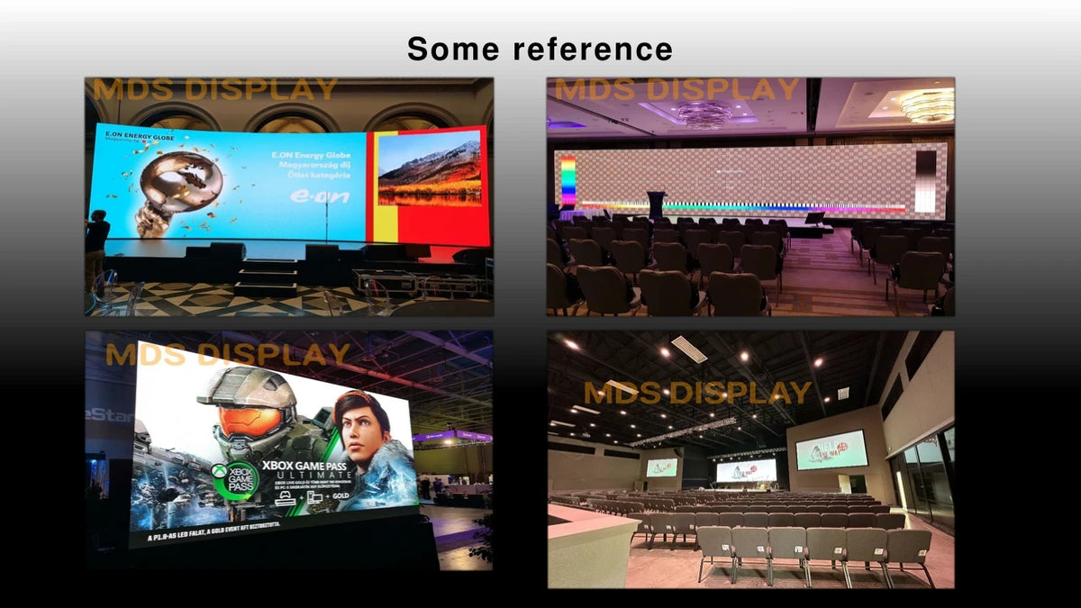Mds Intelligent Double-Sided Screen LED Display Seamless Splicing Cluster Management with Split Display Window