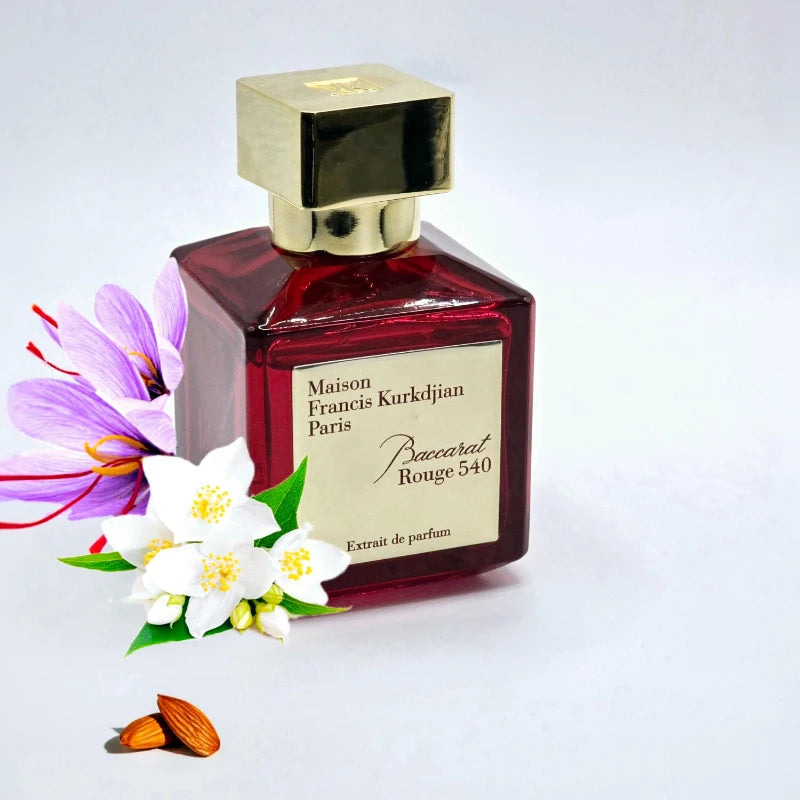 70ml Eau De Parfum Unisex Amber Floral Perfume Saffron Jasmine Hedione Ambergris Ethyl Maltol Sweet Caramel Warm Fragrance Gift