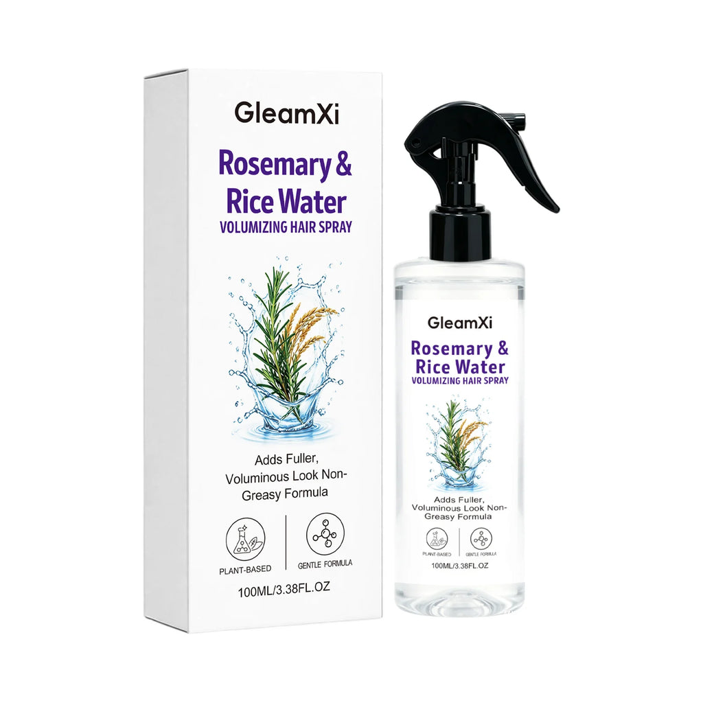 Rosemary Rice Water Hair Care Spray Volumizing Hairs Smooth Frizzy Tame Flyaways Strengthen Root Follicle Nourishing Hair Spray