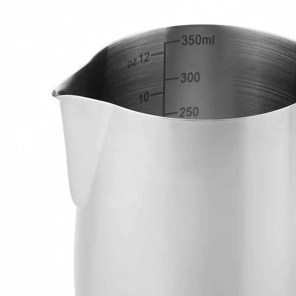 304 Stainless Steel Coffee Milk Frother Jug With Scale Cafe Barista Professional Steam Espresso Coffee Latte Art Kitchen Tools