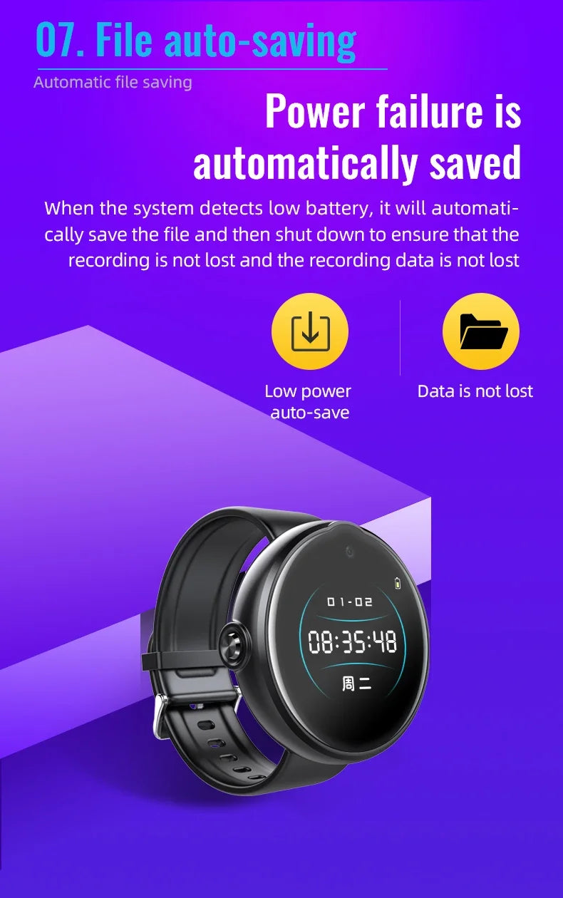 Mini Cam Sports Watch 1080P HD 3in1 Camera Wearable Camera Portable Sports DV Bracelet Camera Voice Recorder Hidden TF Card