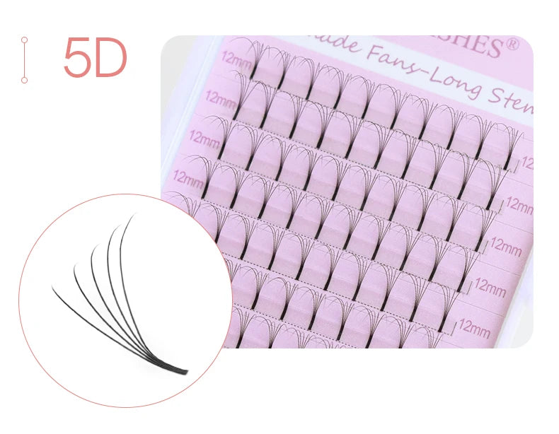 SONG LASHES Long Root Lashes Extensions Premade Volume Fans 2d/3d/4d/5d Faux Eye Lash Russian Volume Eyelash Extension