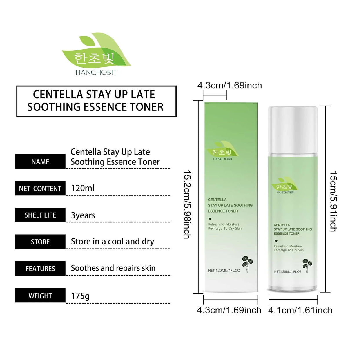 Centella Asiatica Skincare Set Moisturizing Toner Friming Facial Serum Soothing Cream Shrink Pores Deep Cleansing Face Wash Foam