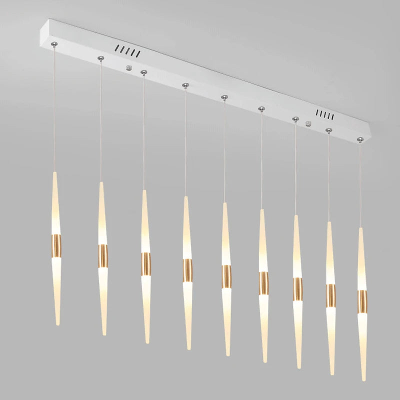 Led Pendant Lamps for Stairs Attic Living Room Bedroom Kitchen Staircase Ceiling Lighting Indoor Home Decoration Long Chandelier