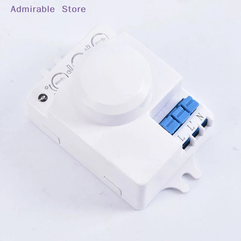 [W]Microwave Sensor Switch 5.8ghz HF 220V LED 360 Degree Radar Motion Body Sensor