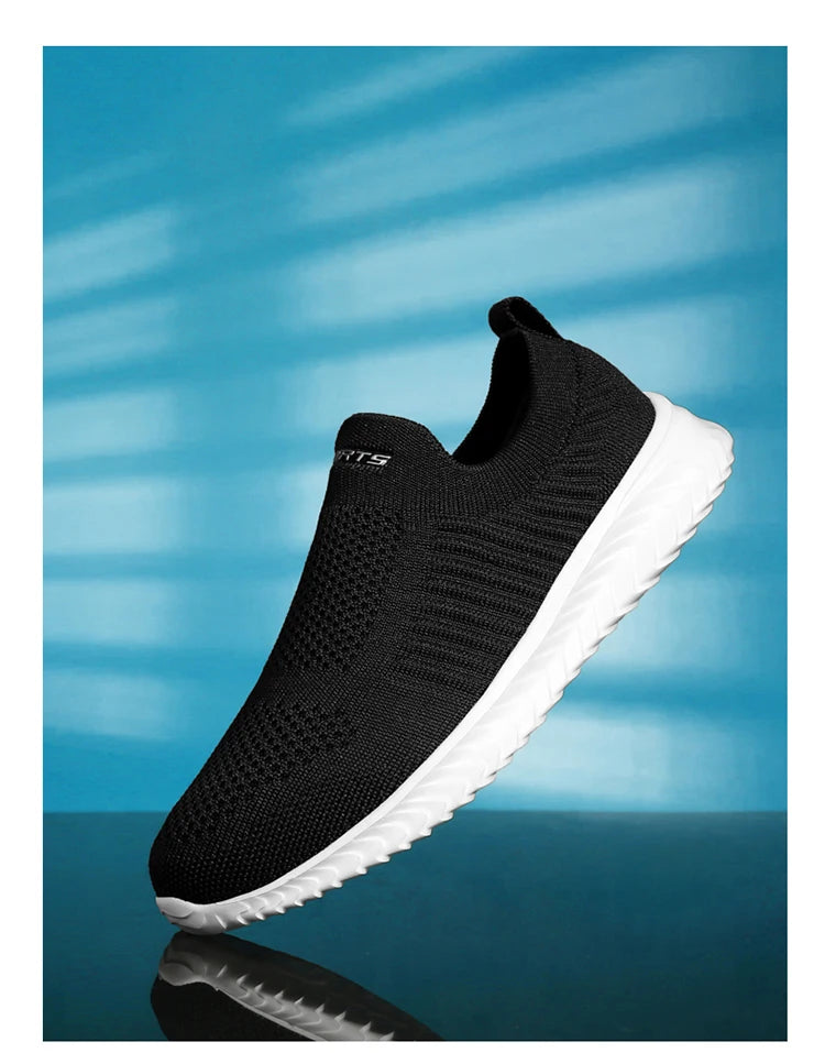 Men Vulcanize Shoes Mesh Men Shoes Lightweight Comfortable Men's Sneakers 2025 Autumn Fashion Slip on Flats Shoes Male Loafers