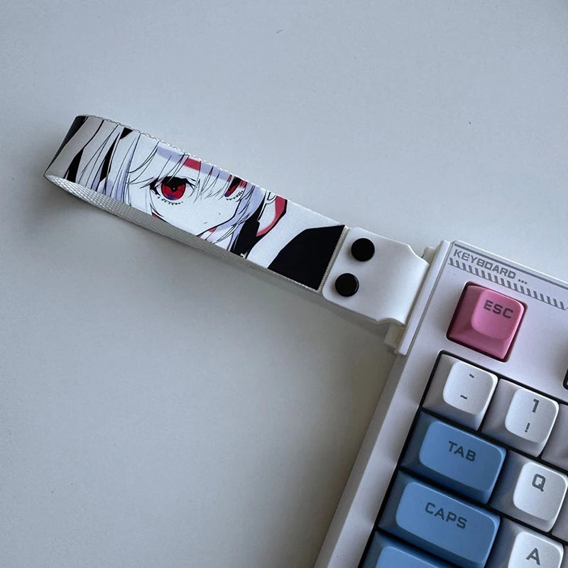 Keyboard Ribbon Mechanical Keyboard Strap Universal Personalized Anime Keyboard Ribbon Keyboard Decor Accessories