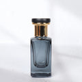 Men Women Perfume Refillable Bottle Fragrance Cosmetic Packaging Square Glass Spray Bottle For Travel Accessories