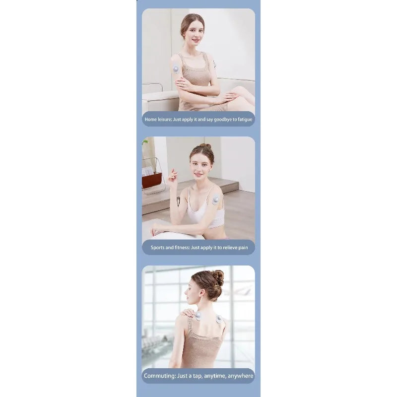 Rechargeable, Portable Muscle Stimulator for Fitness Recovery, Wireless EMS Machine