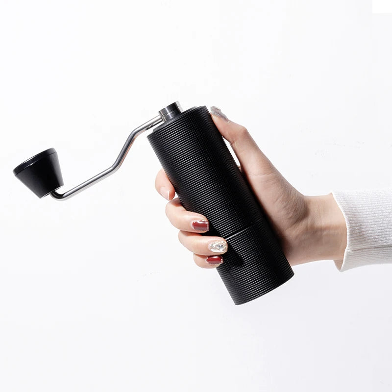 TIMEMORESTORE Chestnut C3 Manual Coffee Grinder S2C Burr High Quality Portable Hand Grinder With Double Bearing Positioning