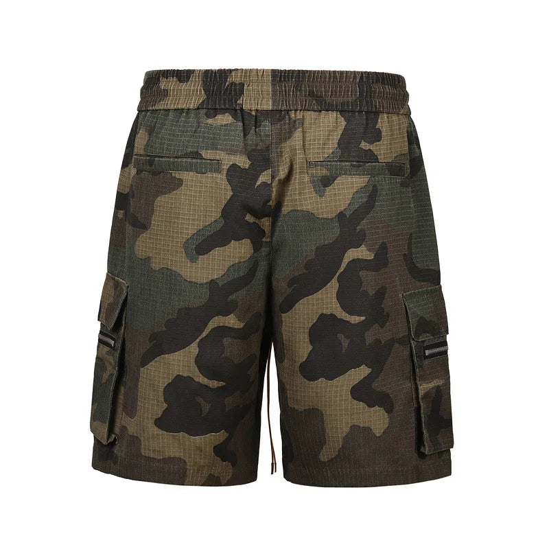 MAQVOB EU US Size High Quality Luxury Apparel Windproof Camouflage Shorts with Muti Pockets