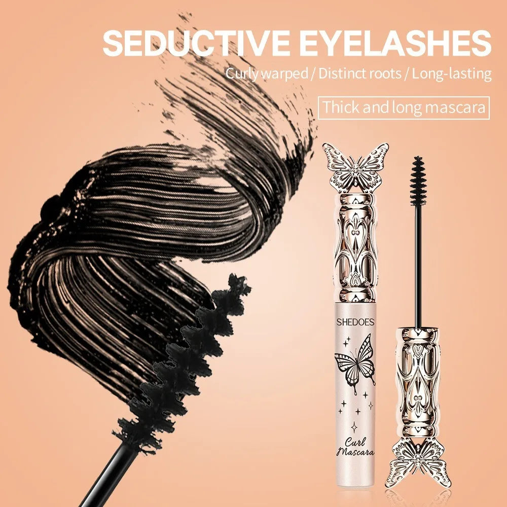 Colorful Lash Mascara Thin Precision Brush Lengthen Curly Volumize Waterproof Smudge Proof Long Lasting Eye Makeup Cosmetics