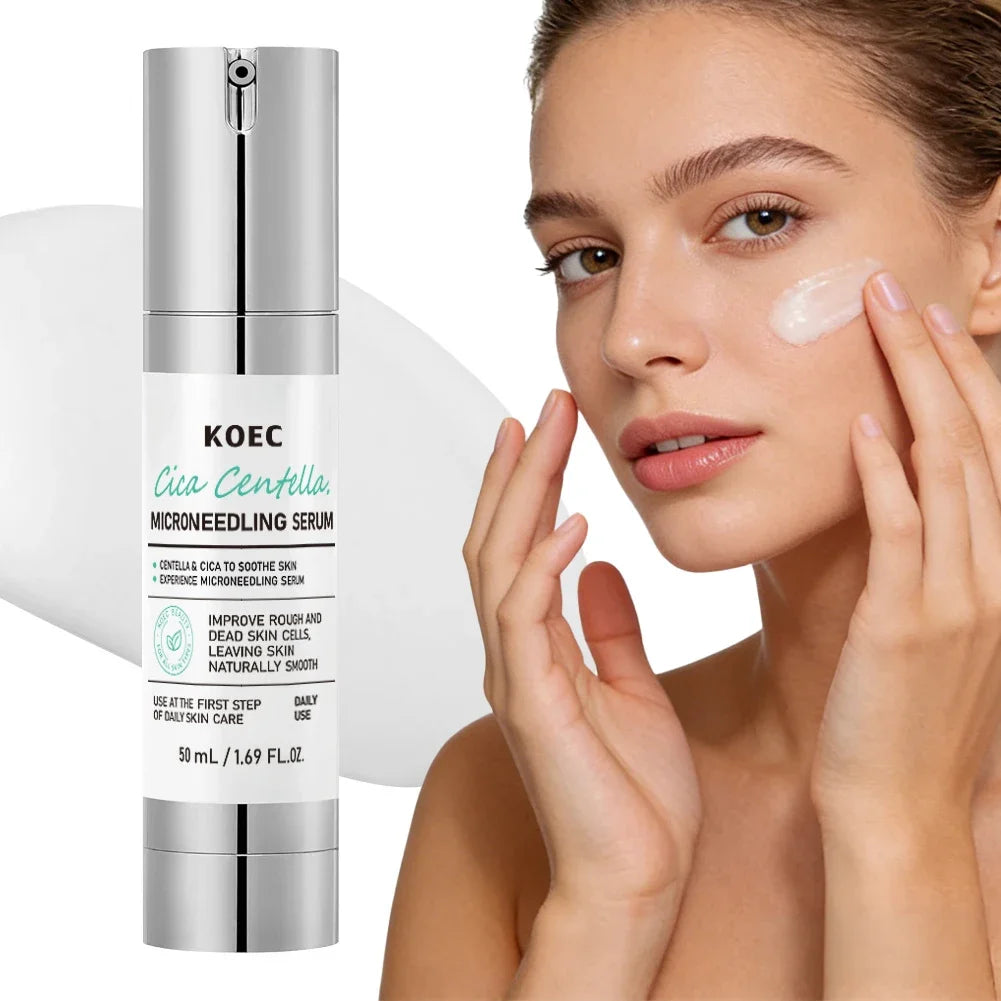Spicule Microneedling Serum,Pore Exfoliation,Centella Asiatica Propolis Aloe Extract Moisturizing Booster,Korean Glass Skin Care