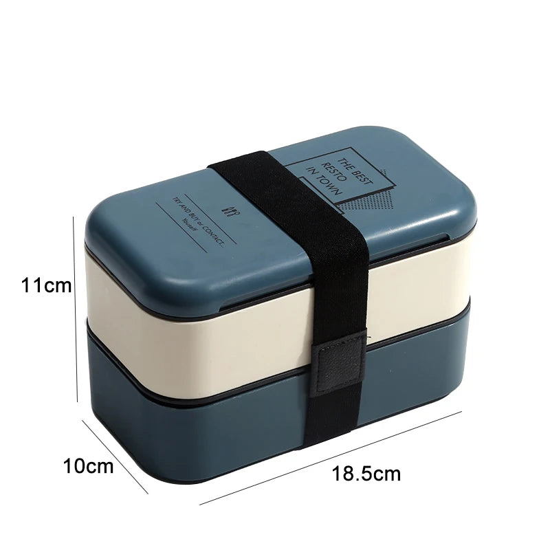 Lunch Box Eco Friendly Food Container Bento Microwave Heated Lunch Box for Kids Health Food Box Lunchbox Meal Prep Containers