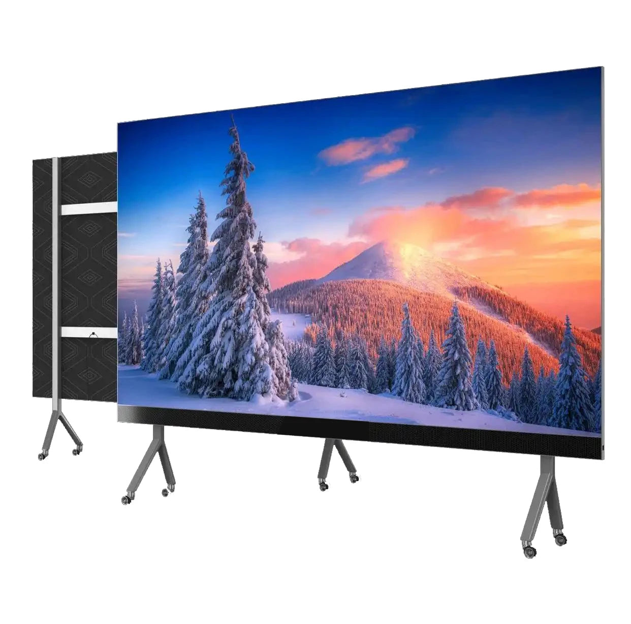 75 85 Inch 4K Android Interactive Flat Panel 20 Points Multi Touch Screen Aluminum Frame Smart Whiteboard