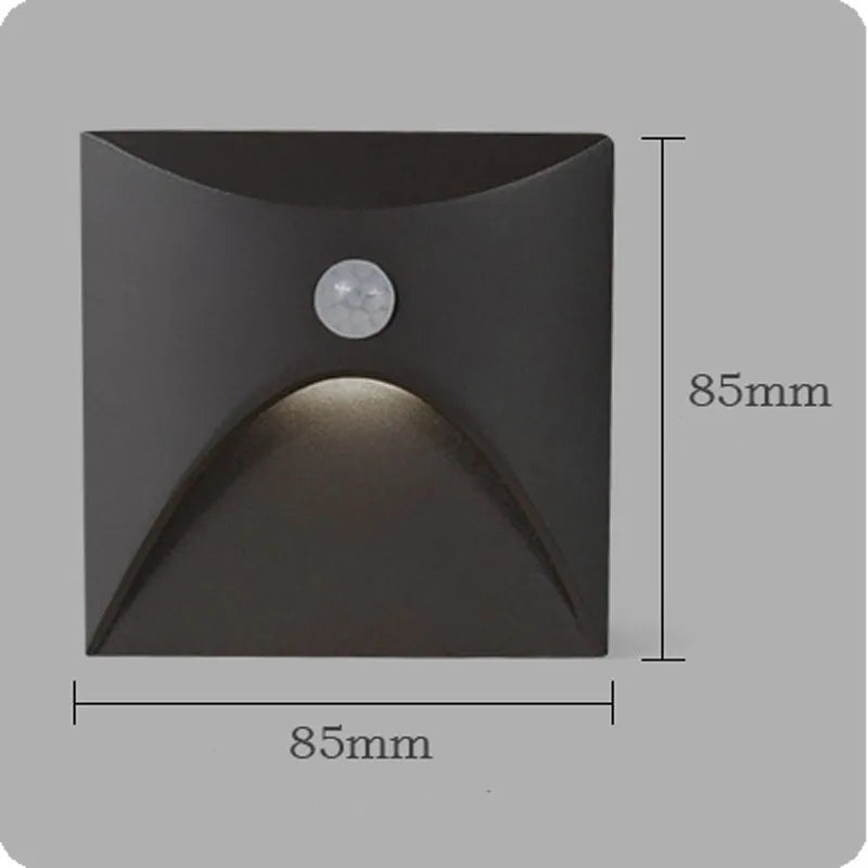 Outdoor Light IP65 Embedded Wall Light 3W LED Indoor Recessed Stair Lighting  Balcony Porch Aisle Courtyard Indoor Wall Light