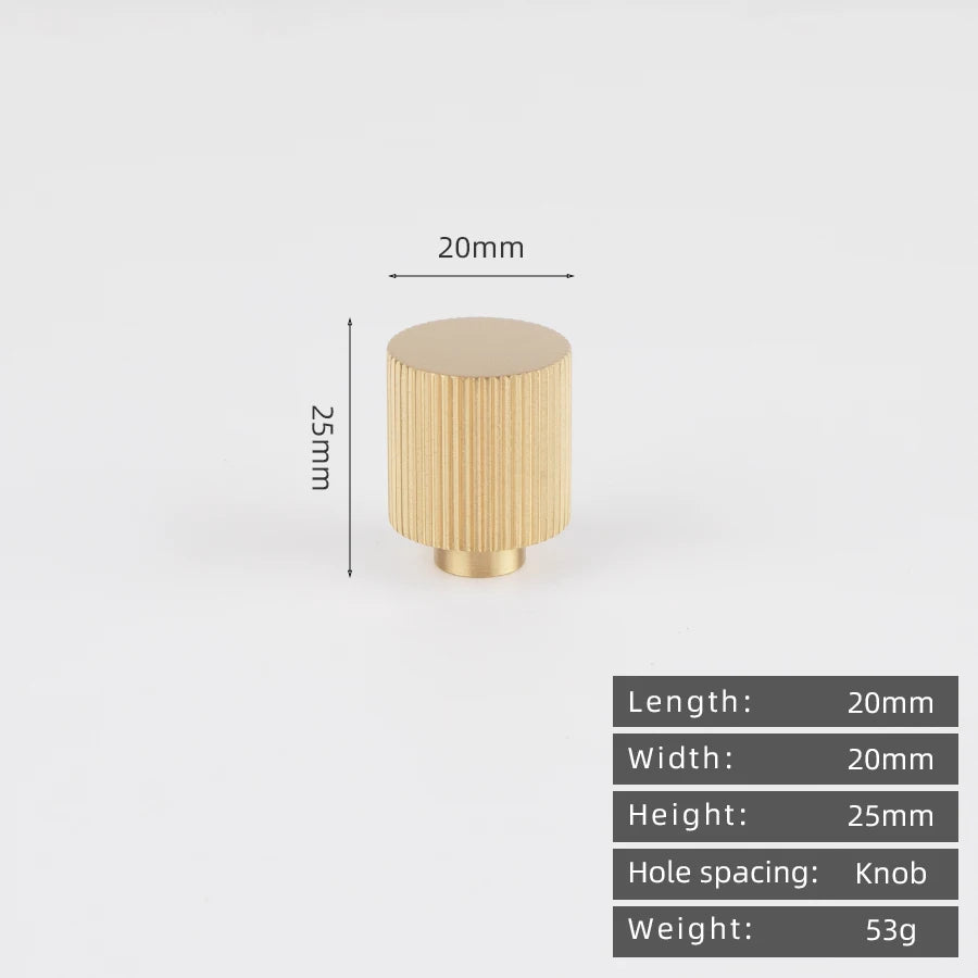 KEDLO European style modern brass acrylic Pull handle kitchen cabinet modern minimalist drawer transparent handle