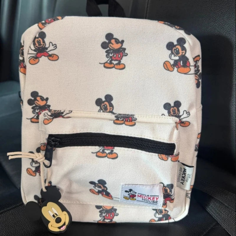 Cartoon Fashionable and Casual Women's Backpack Cute Cow Print Backpack Soft and Durable Fabric Backpack Suitable for Daily Use
