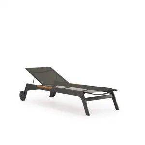 & Modern Outdoor Patio Sun Loungers Villa Portable Beach Pool Lounger Aluminum Sunbed for Hotel Resort