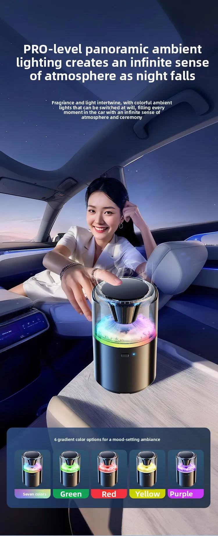 Car Aromatherapy Car Perfume2025New Long-Lasting Fragrance High-End Scent Ornaments For Men And Women Are Available