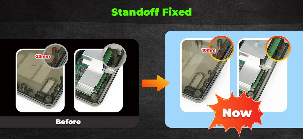 Bitfunx SFC Replacement Case Transparent Shell For Super Famicom Console Super NES Game Console