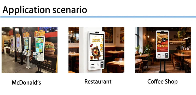 Customizable Touchscreen Self-Service Ordering Terminal for Restaurants OEM/ODM Payment Kiosks at Factory Price
