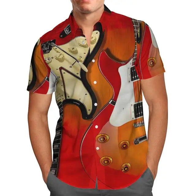 Black t Shirt, 3D Spacecraft, Hawaiian socks, Summer fashion men, large Homme Camisa Masculina S2