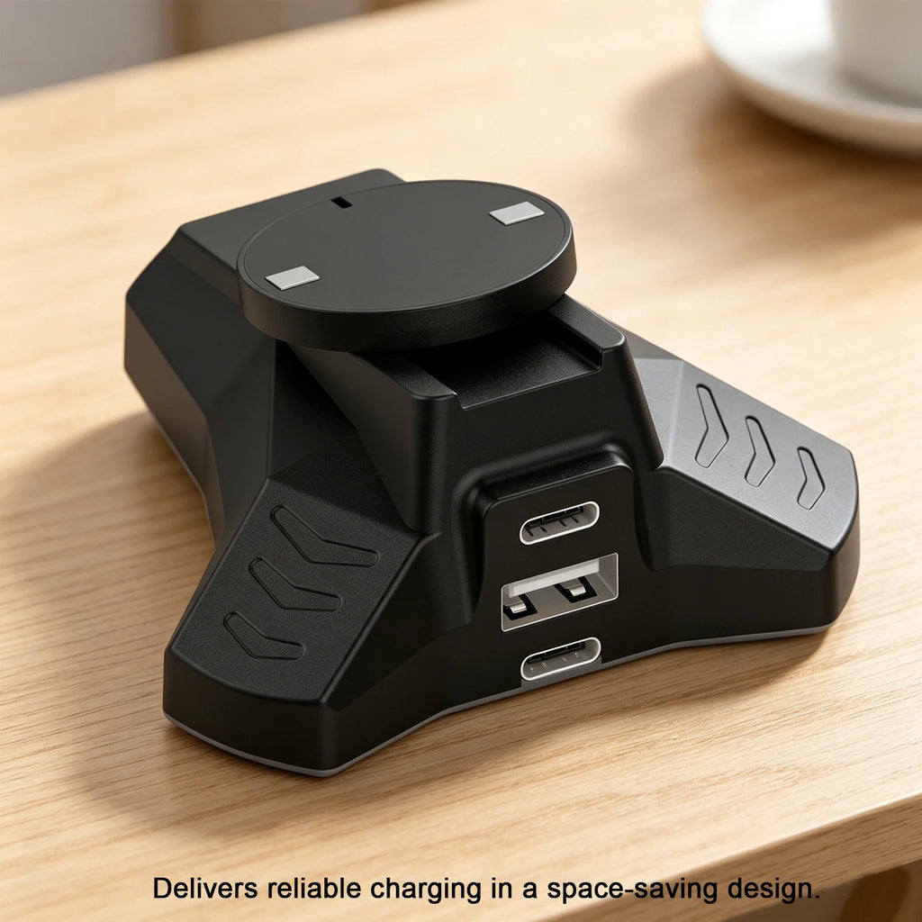 Wireless Mouse Dock Station for PROX Superlight 1-2 / G903 / G403 Gaming Mouse Charging Dock Easy To Install PC & ABS Material