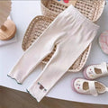 1pcs Girl Spring Summer Cartoon Leggings Children Thin Sweatpant Child Casual Pants Kid Autumn Toddler Skinny Cropped Trouser
