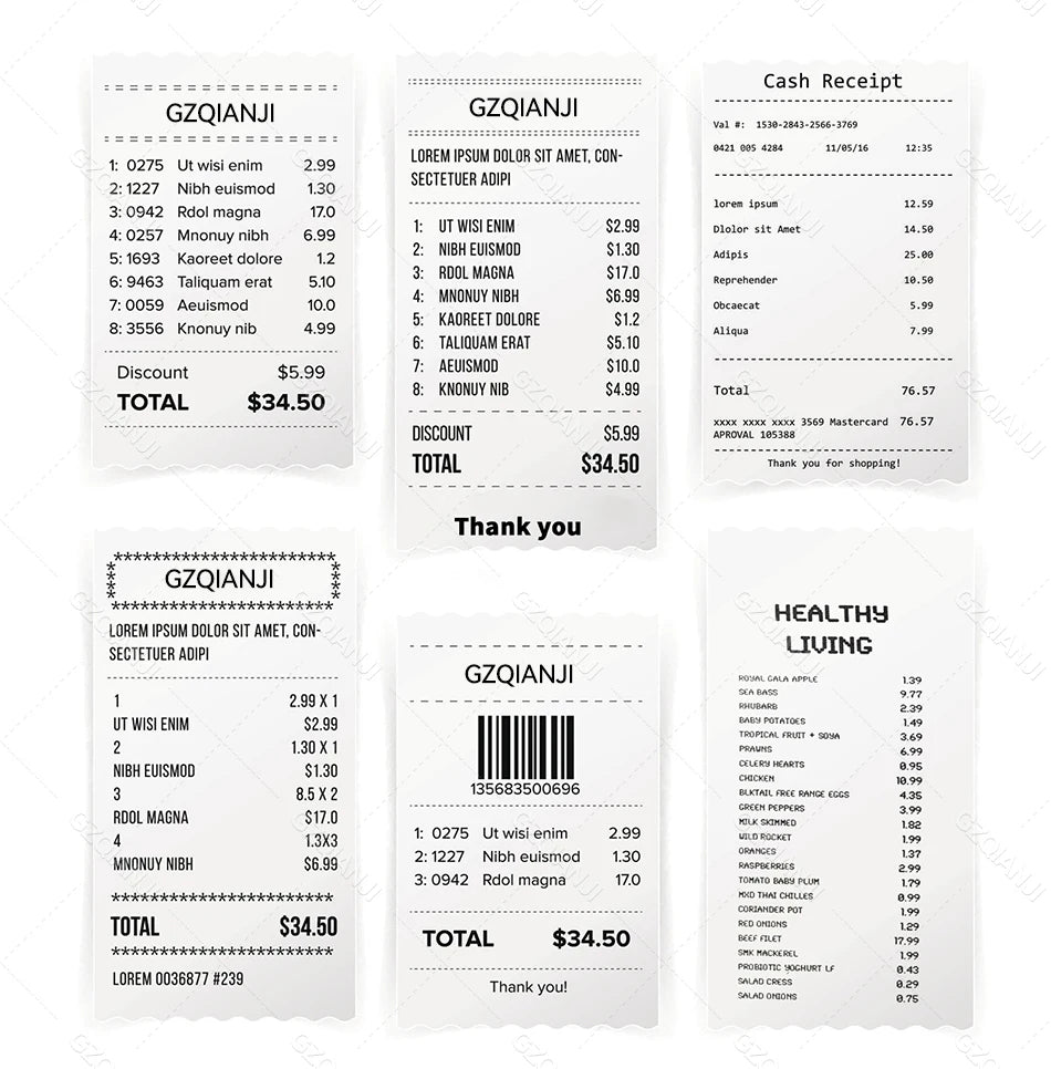 BPA free 80*30mm 40mm Thermal Receipt Paper for All Mini 3 inch Inkless Wireless Thermal POS Receipt Bill Printer Paper Roll