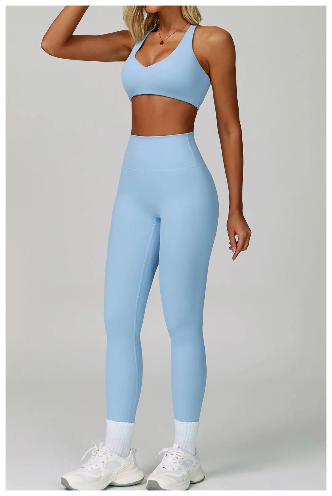 3PCS Women's Yoga Set Peach Hip Sports Jacket Shorts Fitness Set Tight Sports Bra Pants Set Workout Gym Leggings Sports Yoga Set