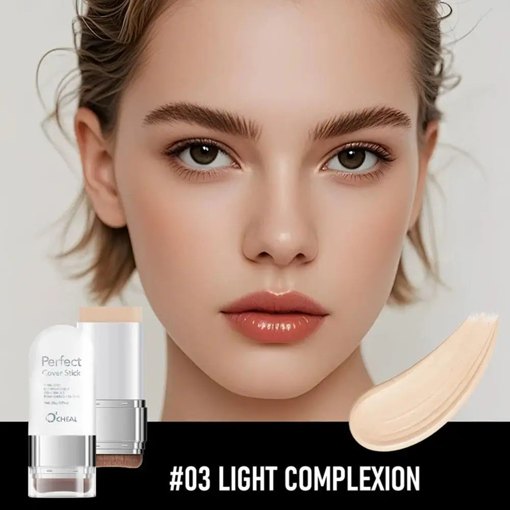 Perfect Cover Stick Thin And Comfortable Concealer Foundation Cream Stick Instant Natural Waterproof Long-lasting Makeup