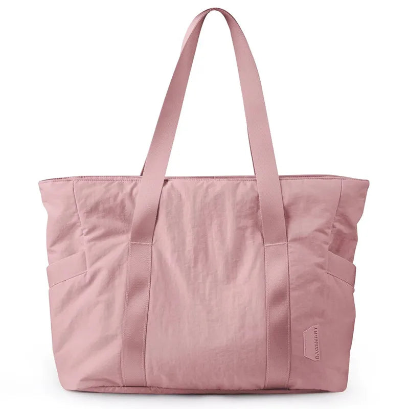 Women Tote Bag Waterproof Travel Duffel Bag Lightweight Shoulder Weekender Overnight Bag for Gyms Weekend Getaway