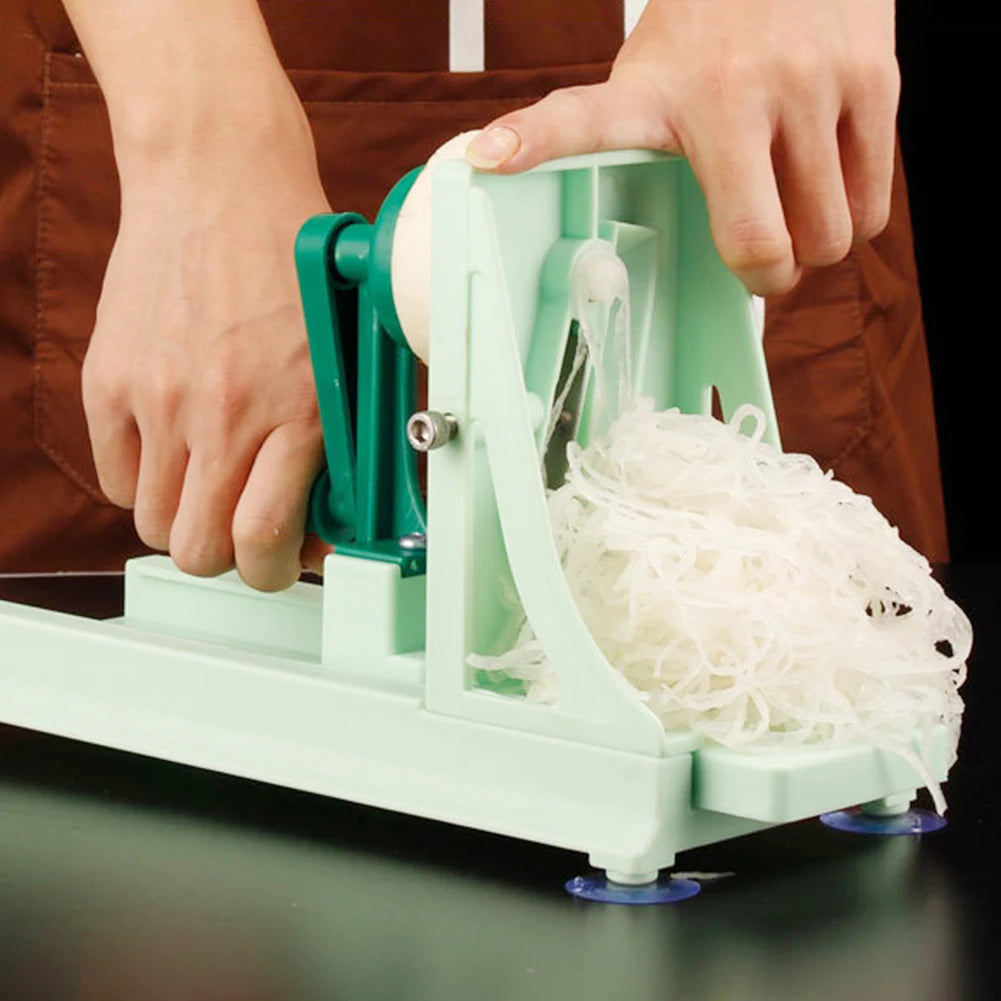 Manual Vegetable Spiral Slicer Multifunctional Vegetable Cutter Kitchen Tools Heavy Duty Veggie Spiralizer Kitchen Gadgets Tools