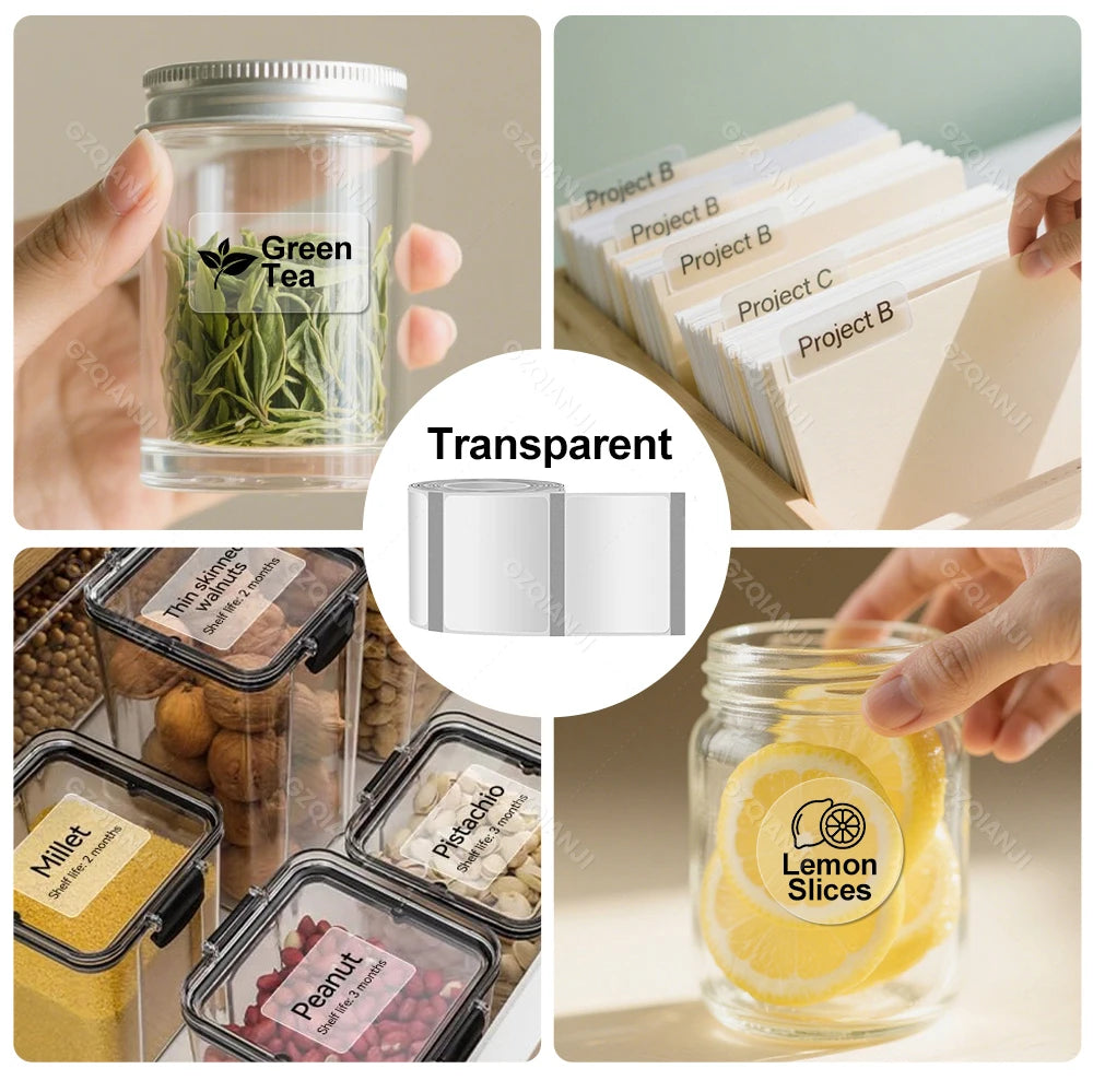 X2 Thermal RFID Label Sticker Adhesive Label Paper Tape 40*30mm 50*30mm for M110 M220 M200 P50 X2 E210 P2 N20 Label Printer