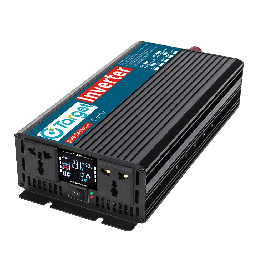 10000W 15000W 20000W Pure Sine Wave Inverter DC 12V To AC 220V 60Hz Power Car Inverter Converter Multiple plug options 10KW-30KW