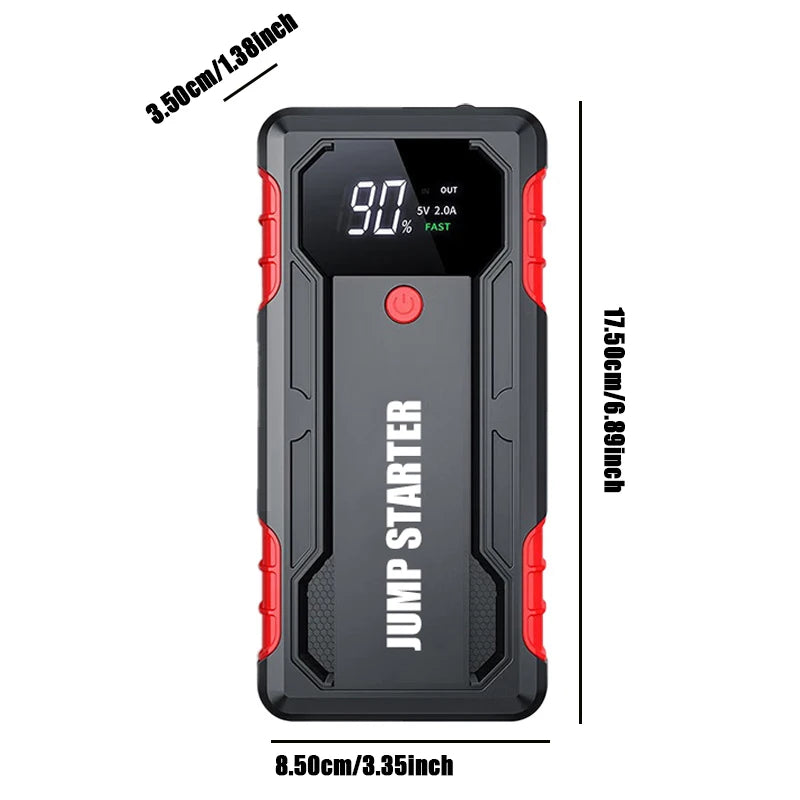 Portable Auto Jump Starter Power Bank Starting Device For 12V Emergency Car Battery Booster Starter Charger