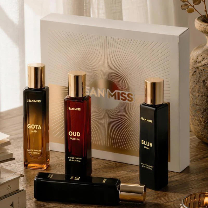 Classic High-end Men's Perfume  Men's Lasting Scent Couples Date Eau De Parfum Exudes Captivating Charm Fresh Sandalwood Vanilla