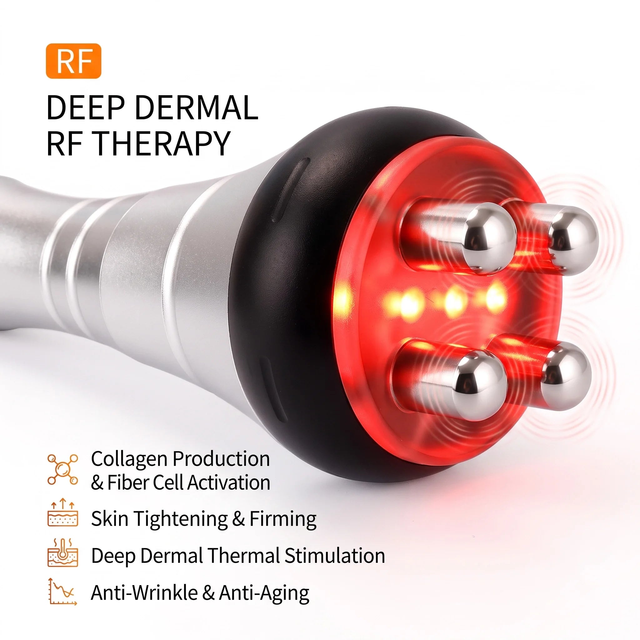40K Ultrasonic Cavitation Slimming Machine Body Fat Burner RF Skin Lifting Beauty Device Anti Aging Belly Waist Weight Loss 110V
